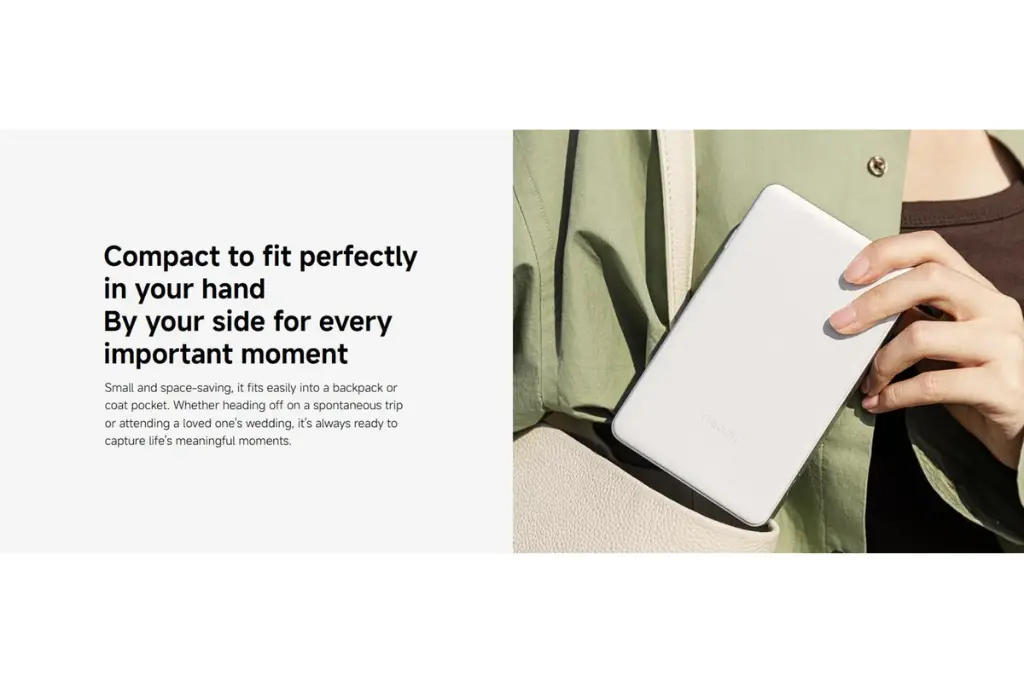 Xiaomi Portable Photo Printer Pro - BHR082QGL | Sharaf Electro Store